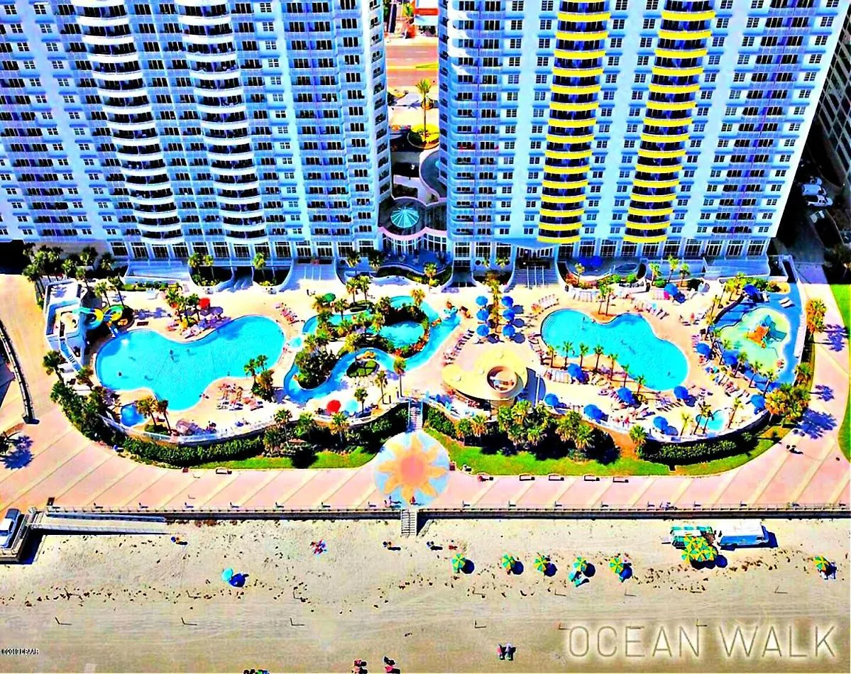 Vacation In Comfort And Luxury - 2Br Oceanview - Wyndham Ocean Walk Resort 2432 Daytona Beach