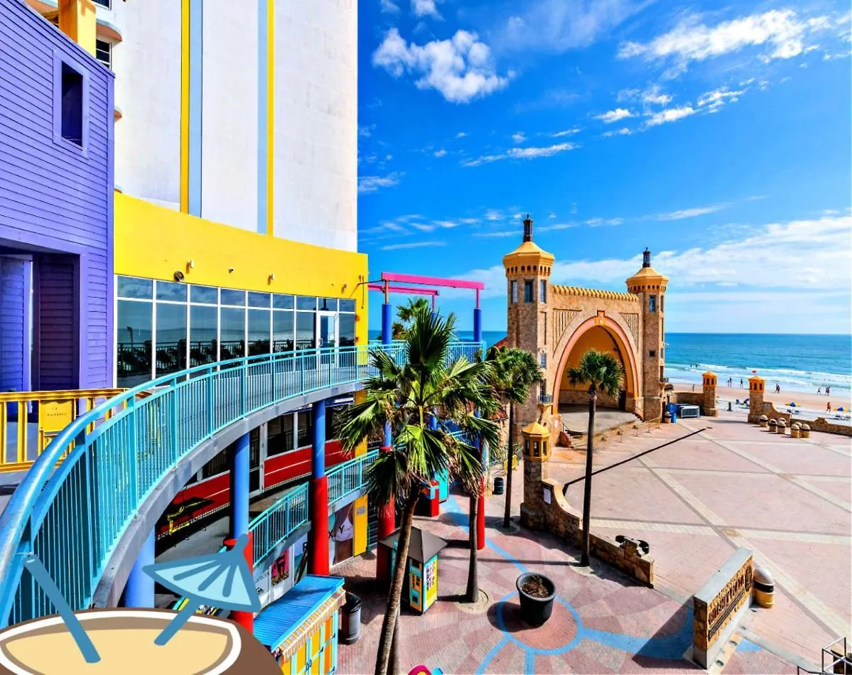 Vacation In Comfort And Luxury - 2Br Oceanview - Wyndham Ocean Walk Resort 2432 Daytona Beach USA
